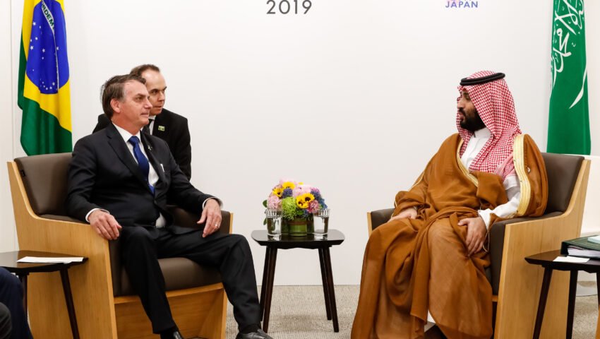 سعودی ولی عہد محمد بن سلمان — جی-20 اجلاس کے موقع پر 2019 میں لی گئی تصویر