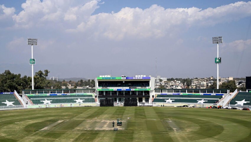 چیمپئنز ٹرافی 2025 کے دوران راولپنڈی کرکٹ اسٹیڈیم